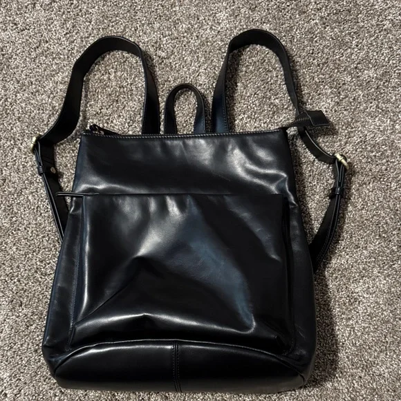 Andar black leather backpack purse NWT Leather Backpack | Women main image 3